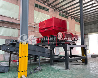 The shredder purchased by an Australian customer is working