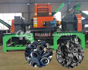 Our tire shredder purchased by Malaysia customer